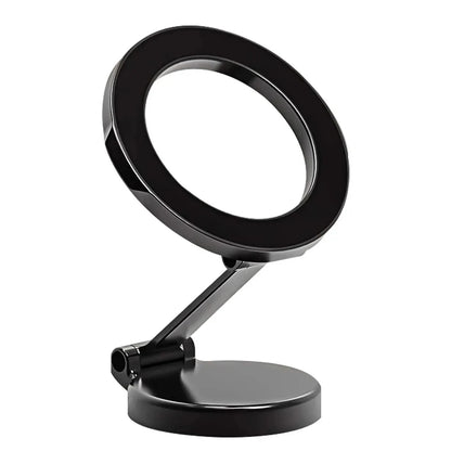 Car Magnetic Folding Phone Holder 360 Degree Rotation Phone Mount Suction Cup Car Navigation Phone Holder Antishake Bracket